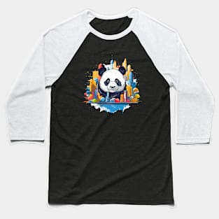 Giant Panda Animal Beauty Nature Wildlife Discovery Baseball T-Shirt